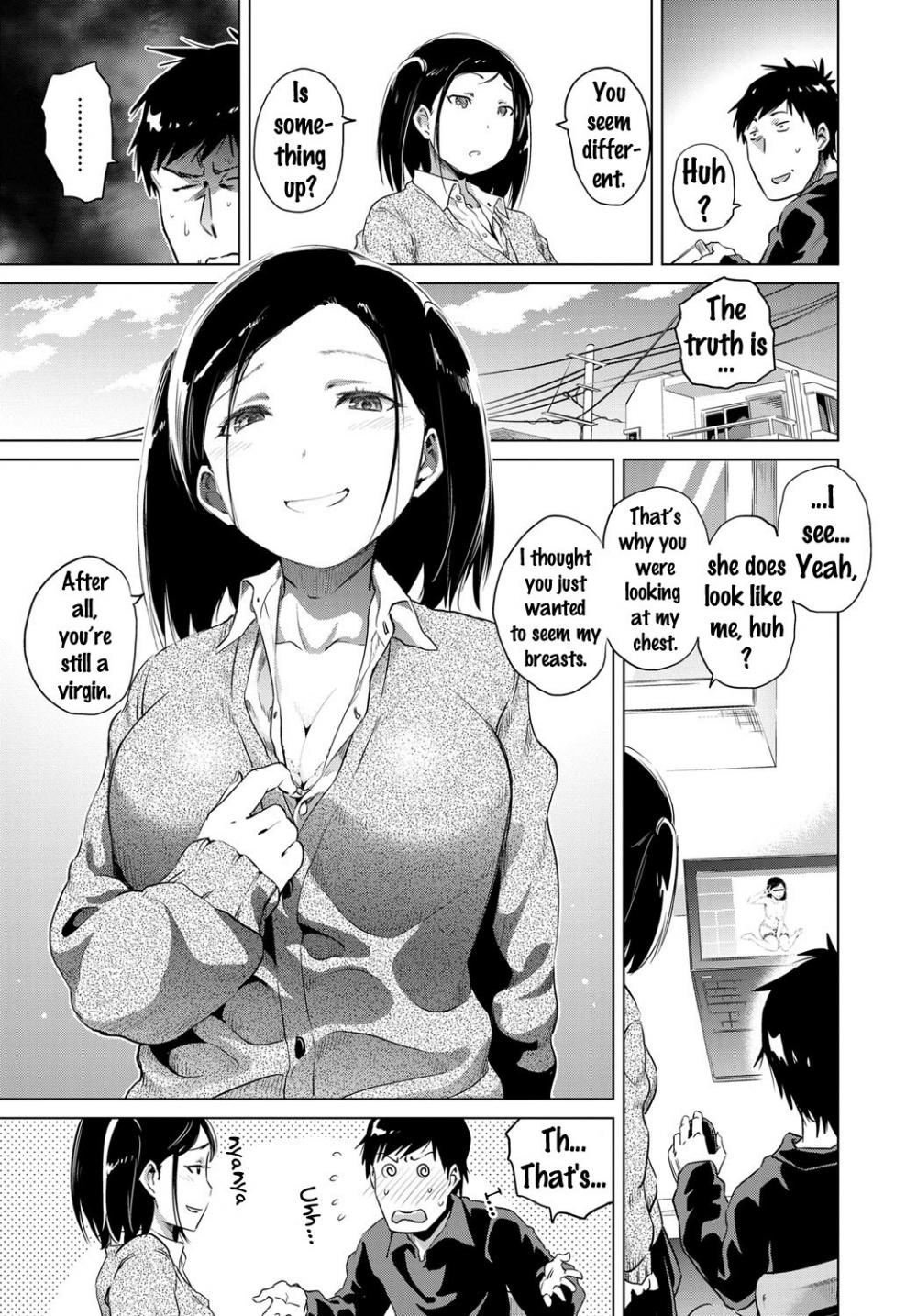 Hentai Manga Comic-Don't tell me my childhood friend is-Read-5